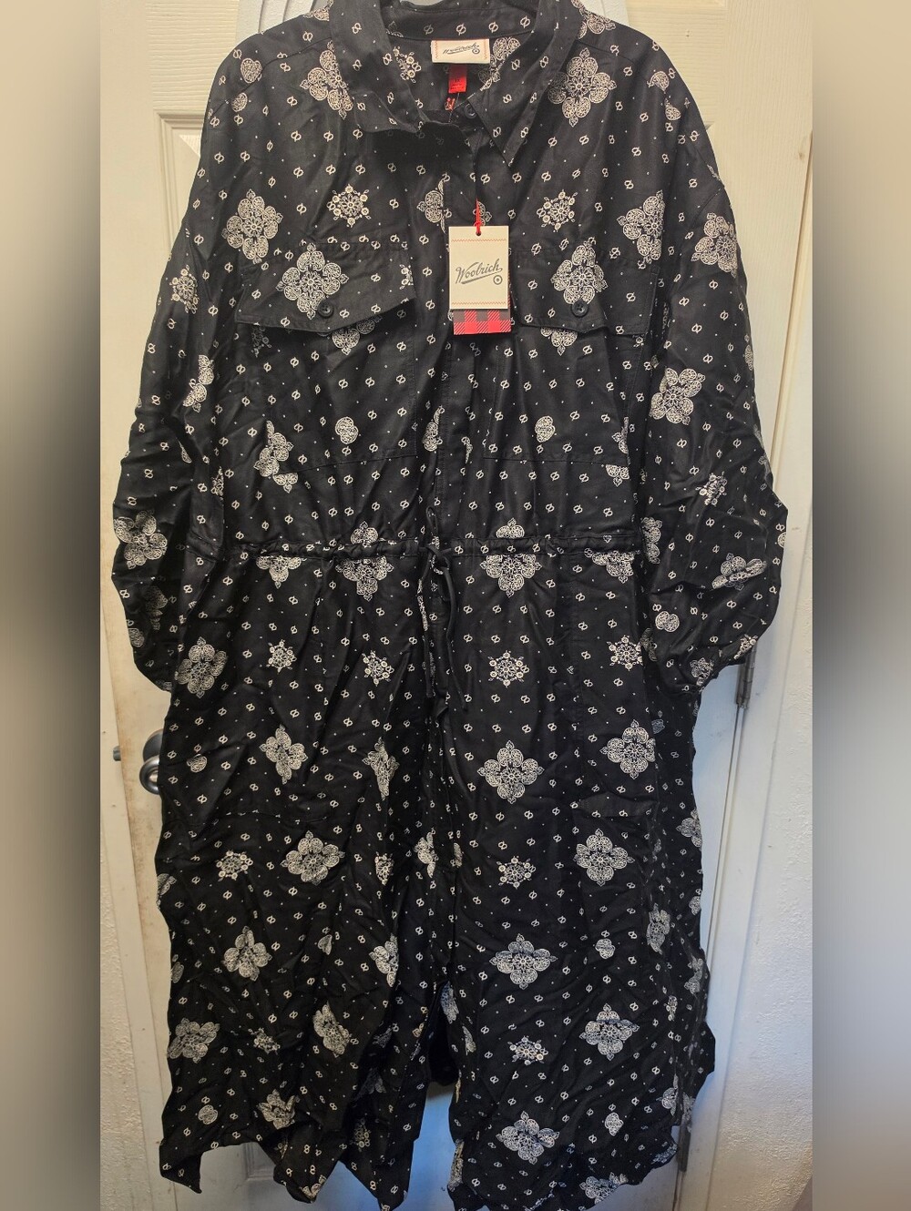 Woolrich Printed Midi Dress